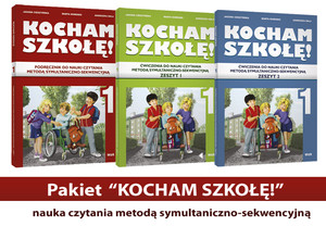 Pakiet KOCHAM SZKOŁĘ! Podręcznik + 2 zeszyty ćwiczeń