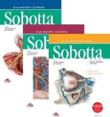 Atlas anatomii człowieka Sobotta Angielskie mianownictwo Tom 1-3