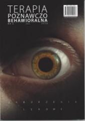 Czasopismo Terapia Poznawczo Behawioralna Nr 5 Zaburzenia lękowe