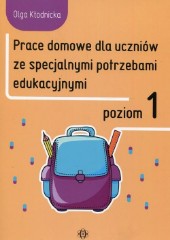 Prace domowe dla uczniów ze specjalnymi potrzebami edukacyjnymi Poziom 1