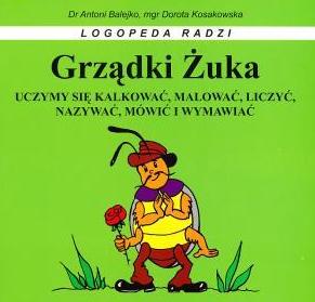 Grządki Żuka. Uczymy się kalkować, malować, liczyć, nazywać, mówić i wymawiać