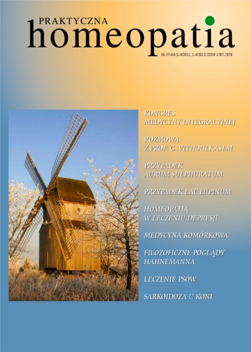 Homeopatia Praktyczna - rocznik 2011-2012