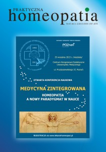 Homeopatia Praktyczna - rocznik 2013
