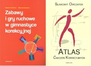 Atlas ćwiczeń korekcyjnych + Zabawy i gry ruchowe w gimnastyce korekcyjnej