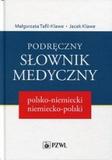 Podręczny słownik medyczny polsko-niemiecki, niemiecko-polski