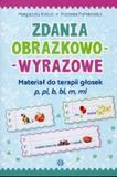 Zdania obrazkowo-wyrazowe Materiał do terapii głosek p, pi, b, bi, m, mi