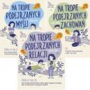 Na tropie podejrzenych RELACJI, MYŚLI, ZACHOWAŃ Zestaw 3 książek z ćwiczeniami, które pomogą dziecku