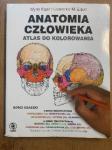Anatomia człowieka Atlas do kolorowania DEFEKT