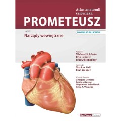 PROMETEUSZ Atlas Anatomii Człowieka Tom II Narządy wewnętrzne. Nomenklatura łacińska.