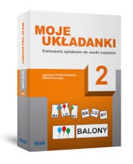 Moje układanki Ćwiczenia sylabowe do nauki czytania Zestaw 2 - trzy sylaby otwarte