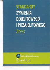 STANDARDY ŻYWIENIA DOJELITOWEGO I POZAJELITOWEGO ANEKS