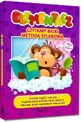 Elementarz czytamy bajki metodą sylabową oprawa twarda