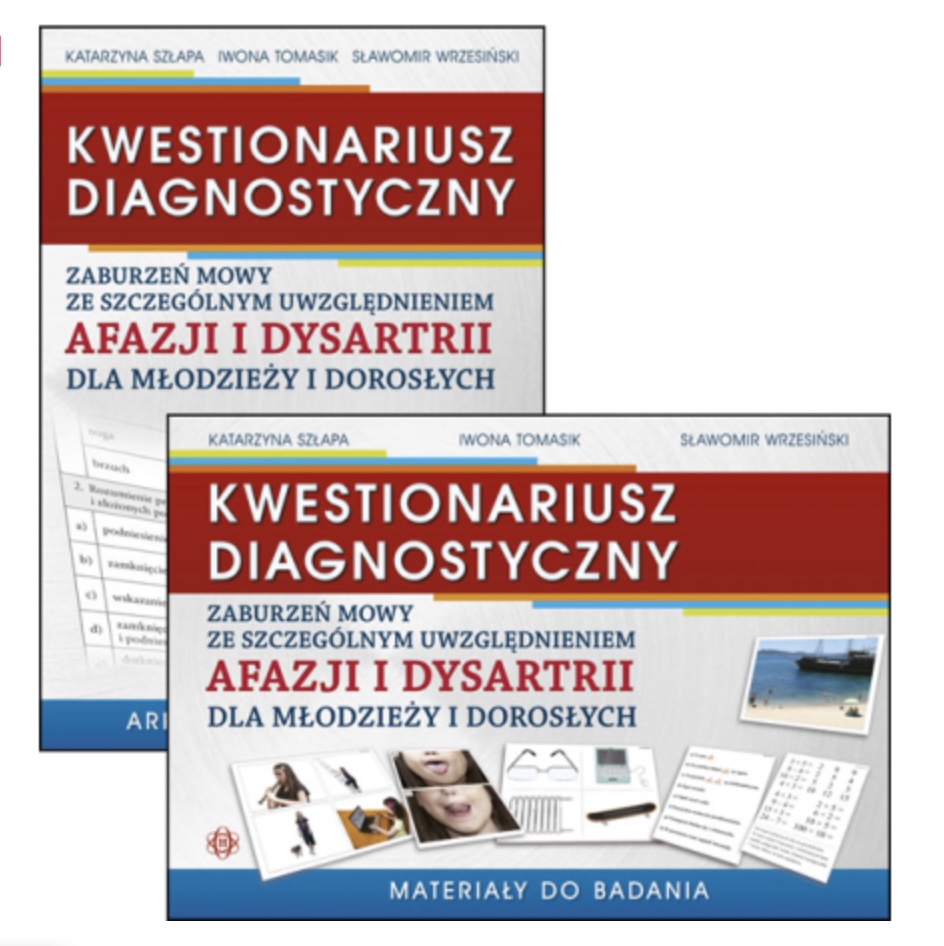 Kwestionariusz diagnostyczny zaburzeń mowy KOMPLET