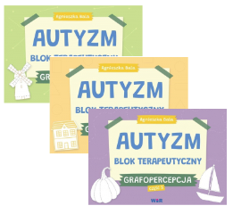 Autyzm Blok terapeutyczny Grafopercepcja część 1-3 KOMPLET