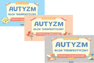 Autyzm Blok terapeutyczny Percepcja wzrokowa 1-3 KOMPLET
