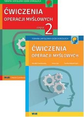 Ćwiczenia operacji myślowych Terapia umysłowa osób dorosłych KOMPLET