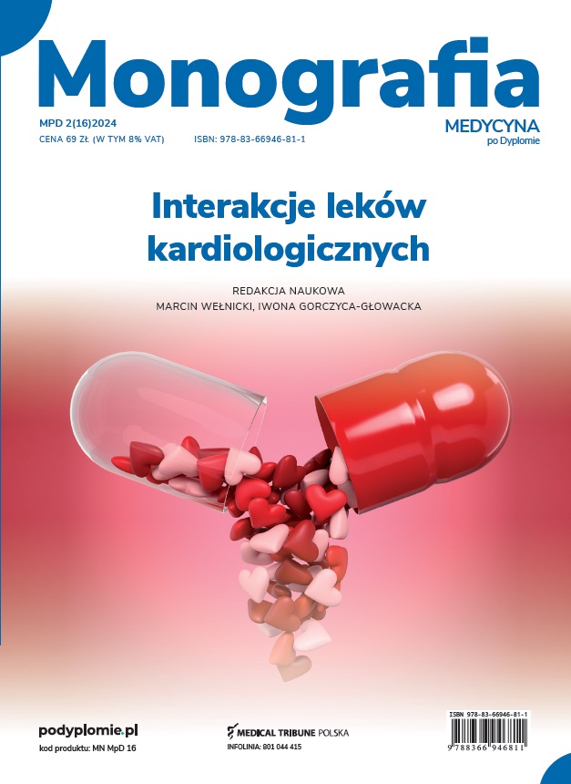 Interakcje leków kardiologicznych MONOGRAFIA