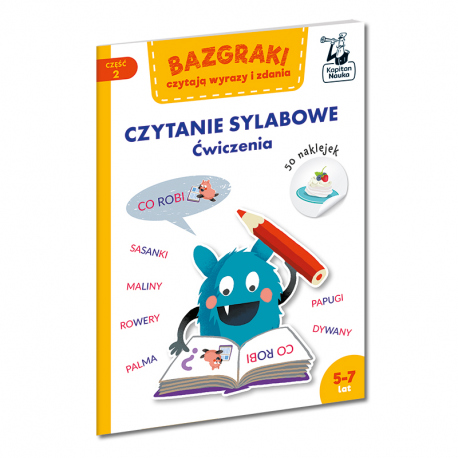 Bazgraki czytają wyrazy i zdania Czytanie sylabowe
