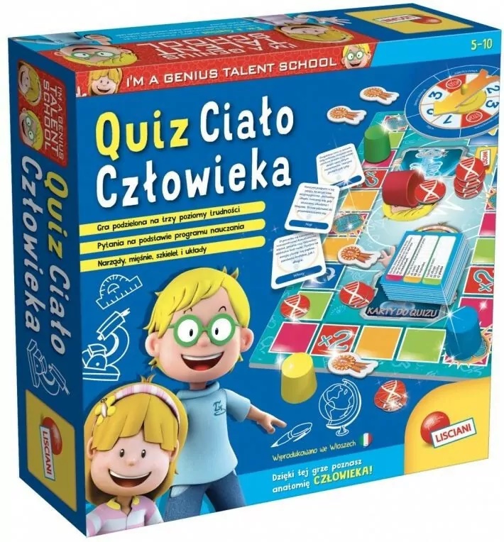 Mały Geniusz - Quiz Ciało człowieka