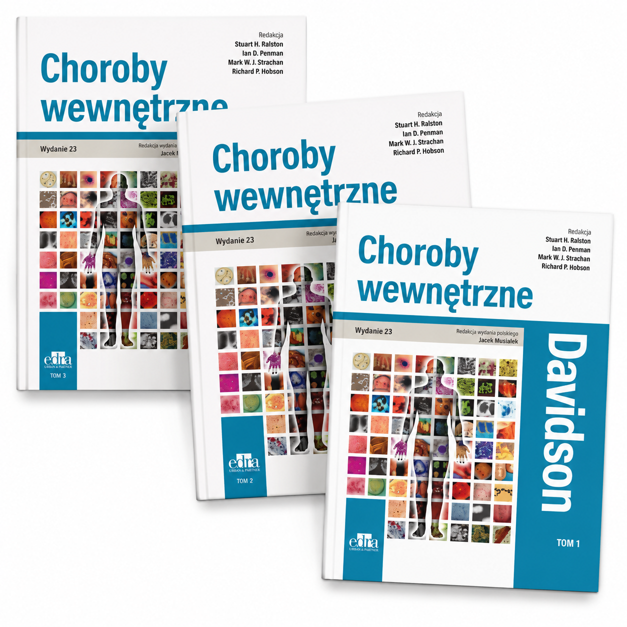 Davidson Choroby wewnętrzne Tom 1-3 KOMPLET