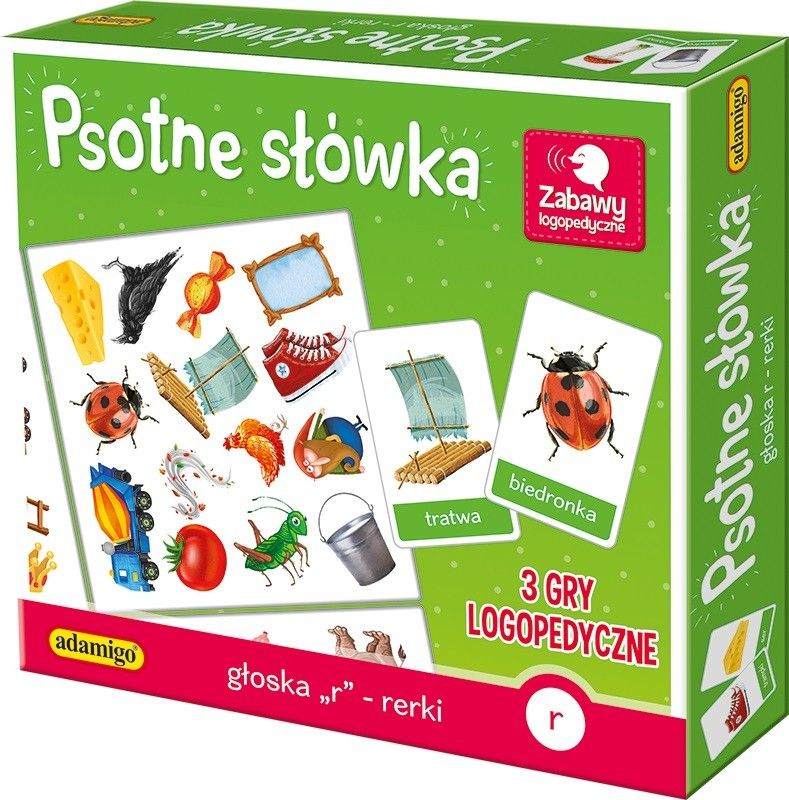Psotne słówka. Głoska R - rerki