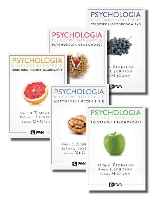 Psychologia Kluczowe koncepcje Tom 1-5 miękka