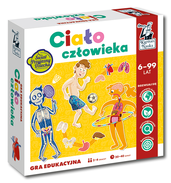 Ciało człowieka Kapitan Nauka