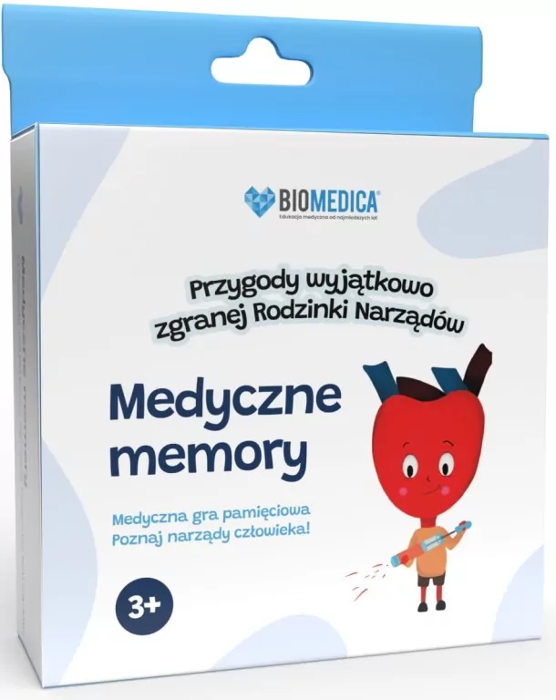 Edukacyjne medyczne memory. Gra dla dzieci
