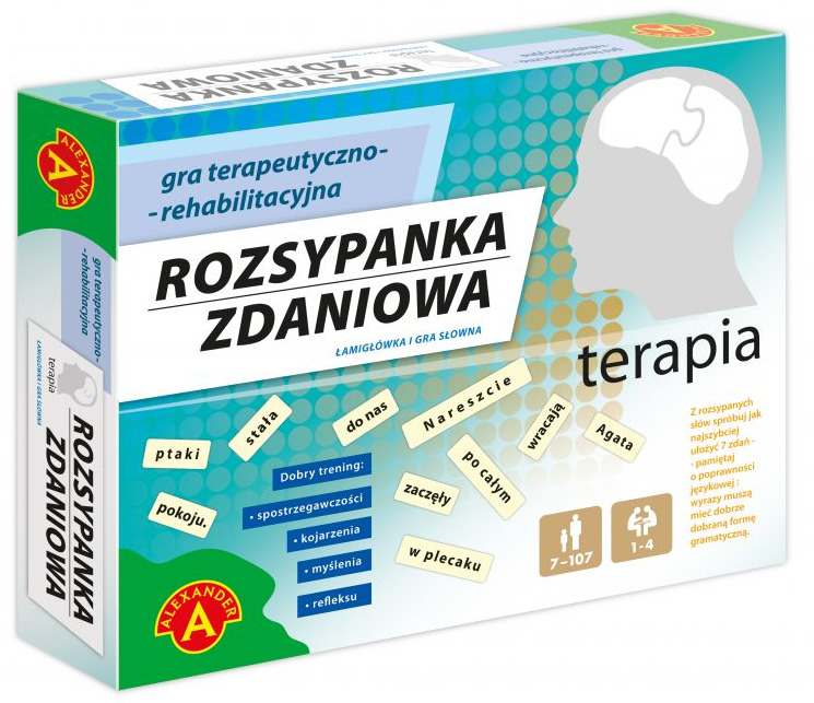 Rozsypanka zdaniowa Terapia