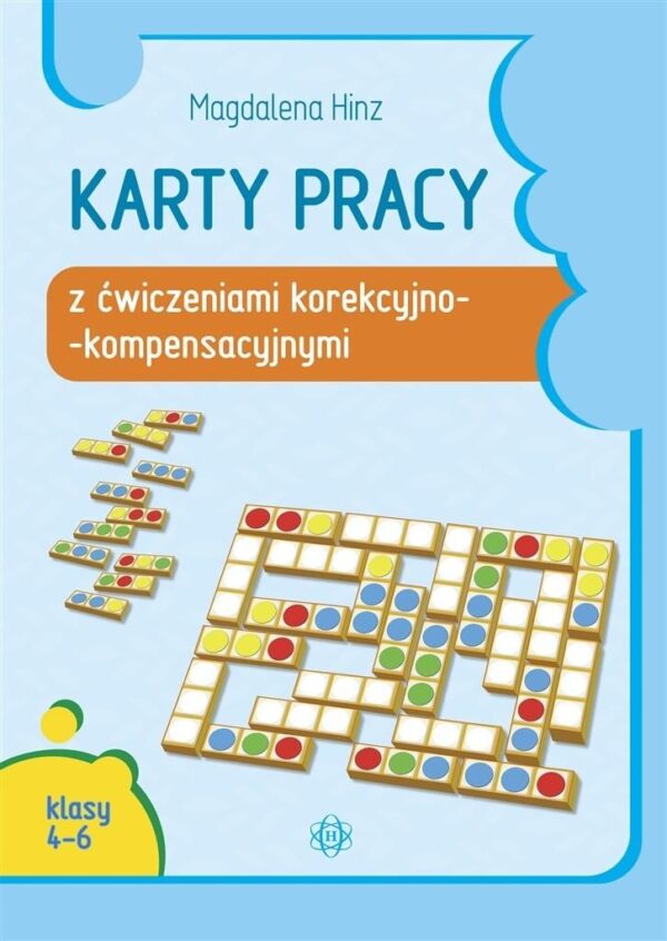 Karty pracy z ćwiczeniami korekcyjno-kompensacyjnymi Klasy 4–6