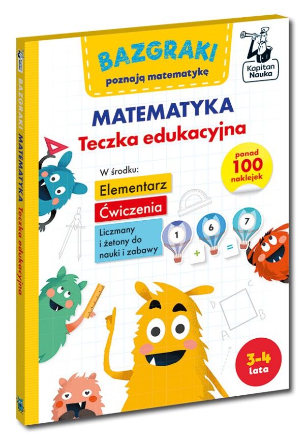 Matematyka Teczka edukacyjna Kapitan Nauka Bazgraki