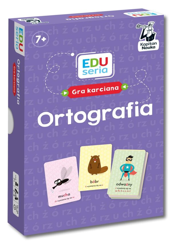 Ortografia Gra karciana Kapitan Nauka