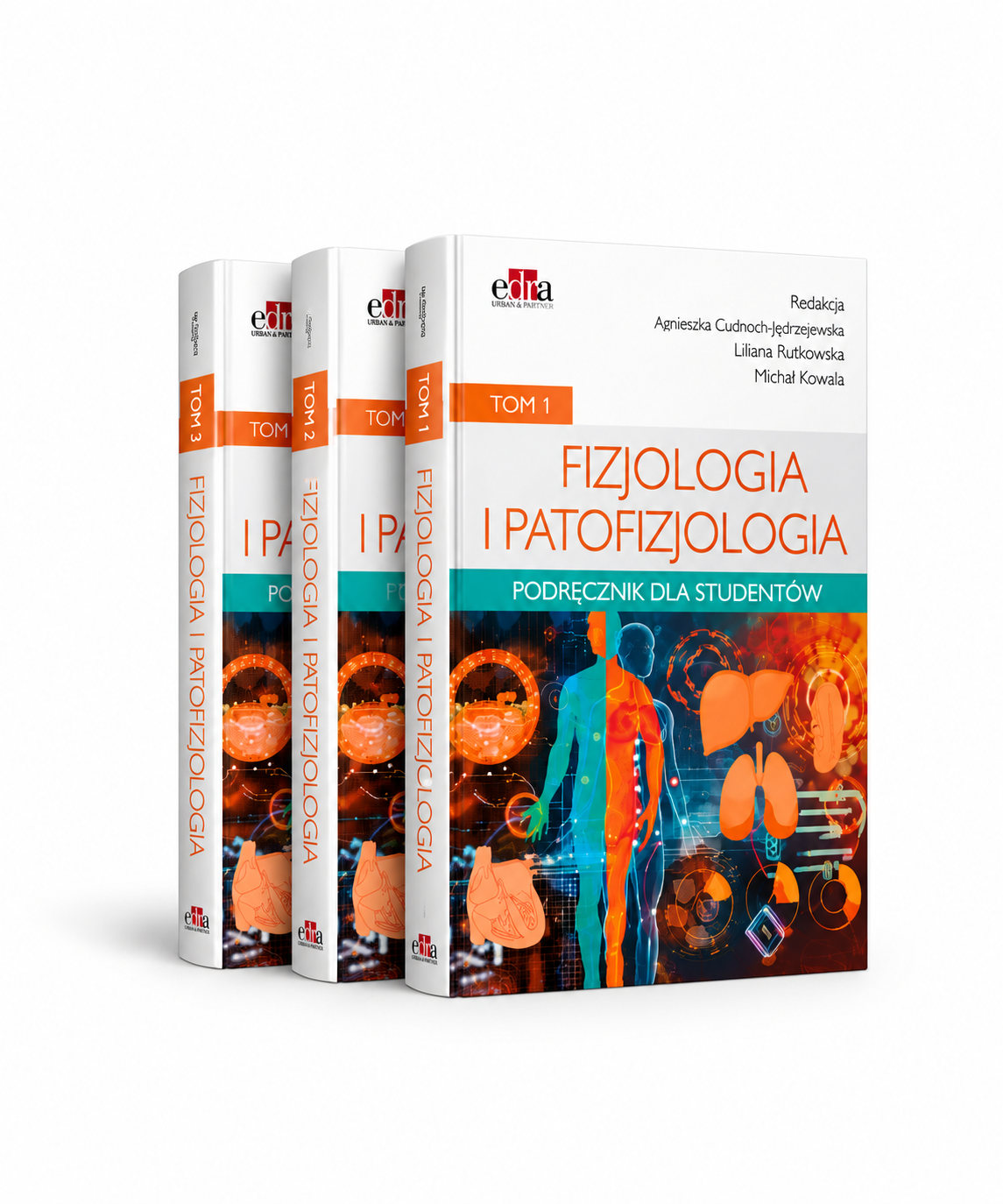 Fizjologia i patofizjologia. Podręcznik dla studentów. Tom 1-3 KOMPLET