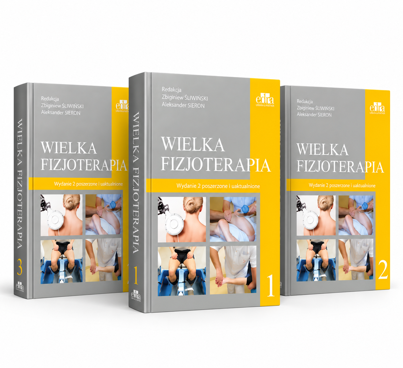 Wielka fizjoterapia Tom 1-3 KOMPLET